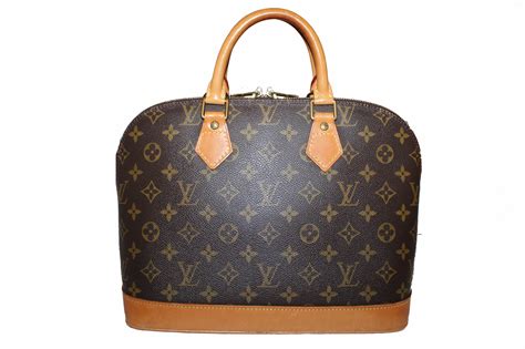 real Louis Vuitton Alma bag